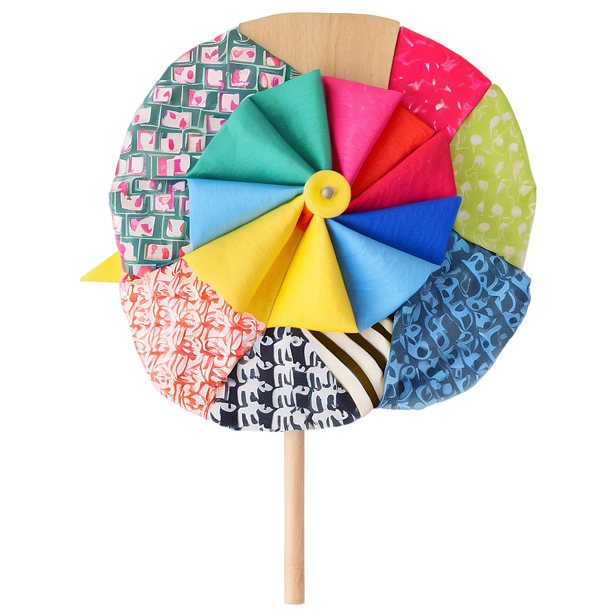 Upcycled Material Pinwheel Png 12 PNG Image