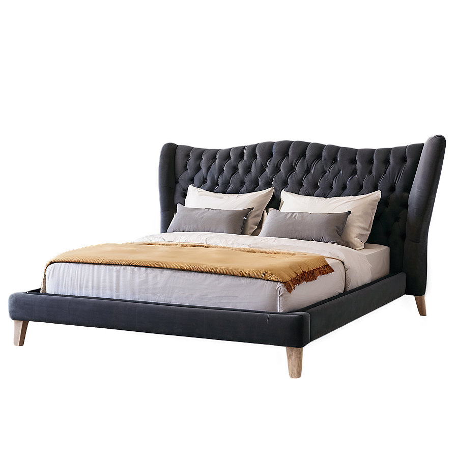 Upholstered Bed Soft Touch Png 76 PNG Image