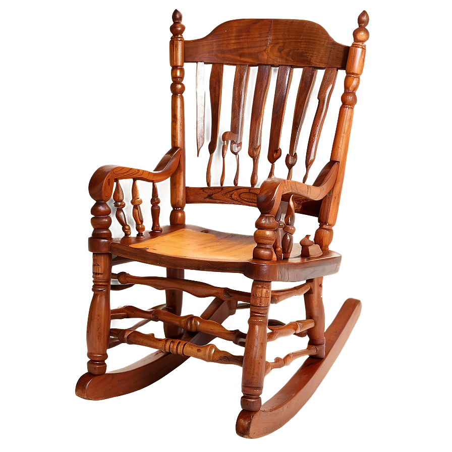 Upholstered Rocking Chair Png Dgf PNG Image