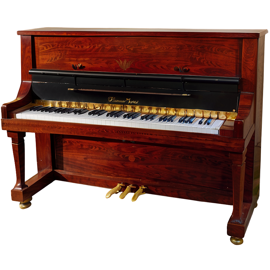 Upright Piano With Velvet Cover Png 68 PNG Image