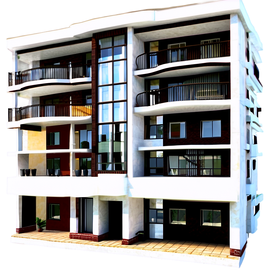 Urban Apartment Balcony Png Lix PNG Image