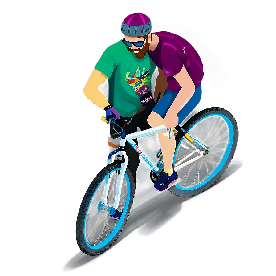 Urban Biking Lifestyle Png Omj14 PNG Image