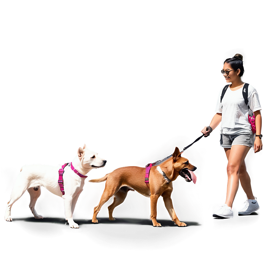 Urban Dog Walker Png Sla PNG Image