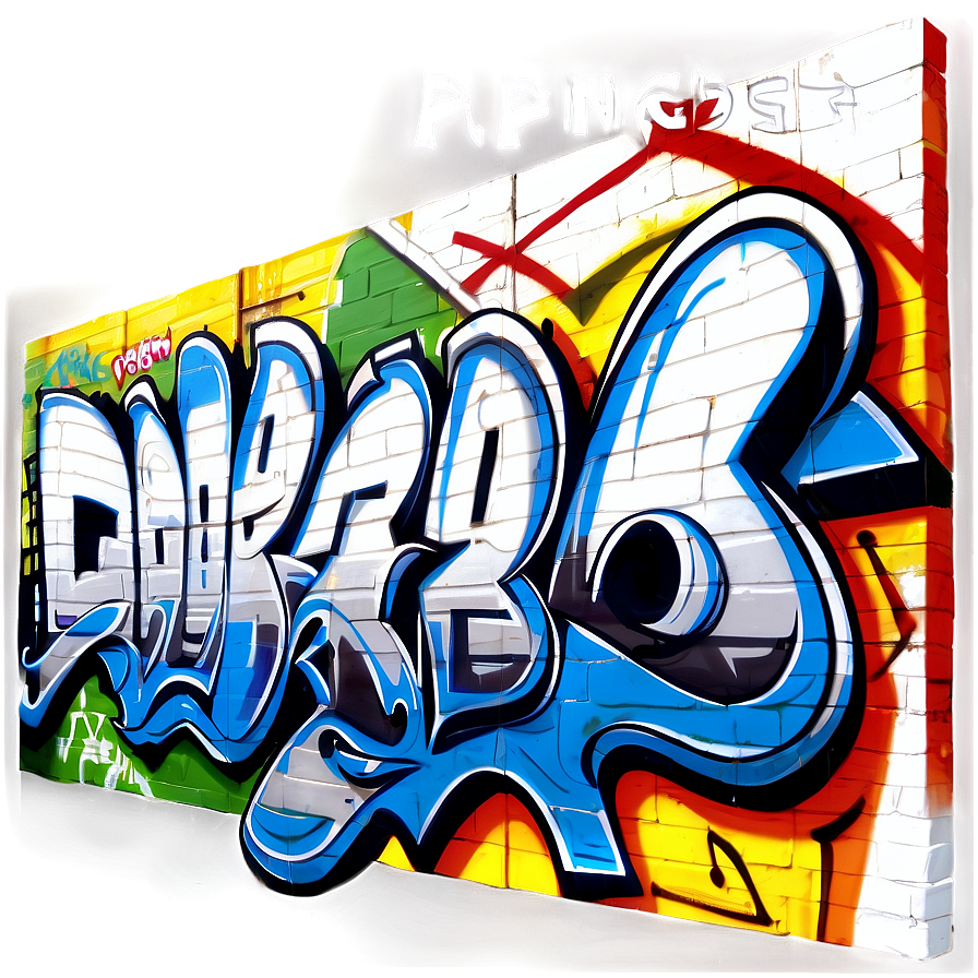 Urban Graffiti Mural Png 06282024 PNG Image