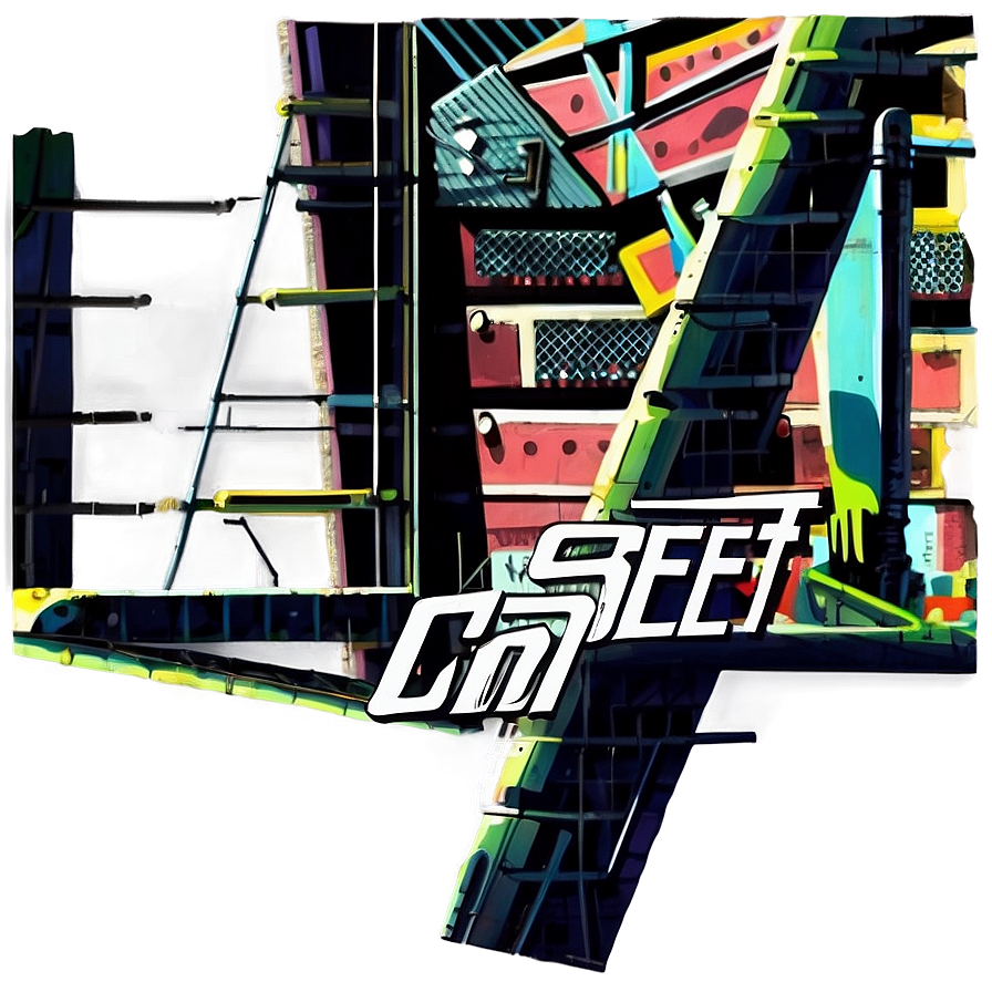 Urban Street Art Graphic Png 33 PNG Image