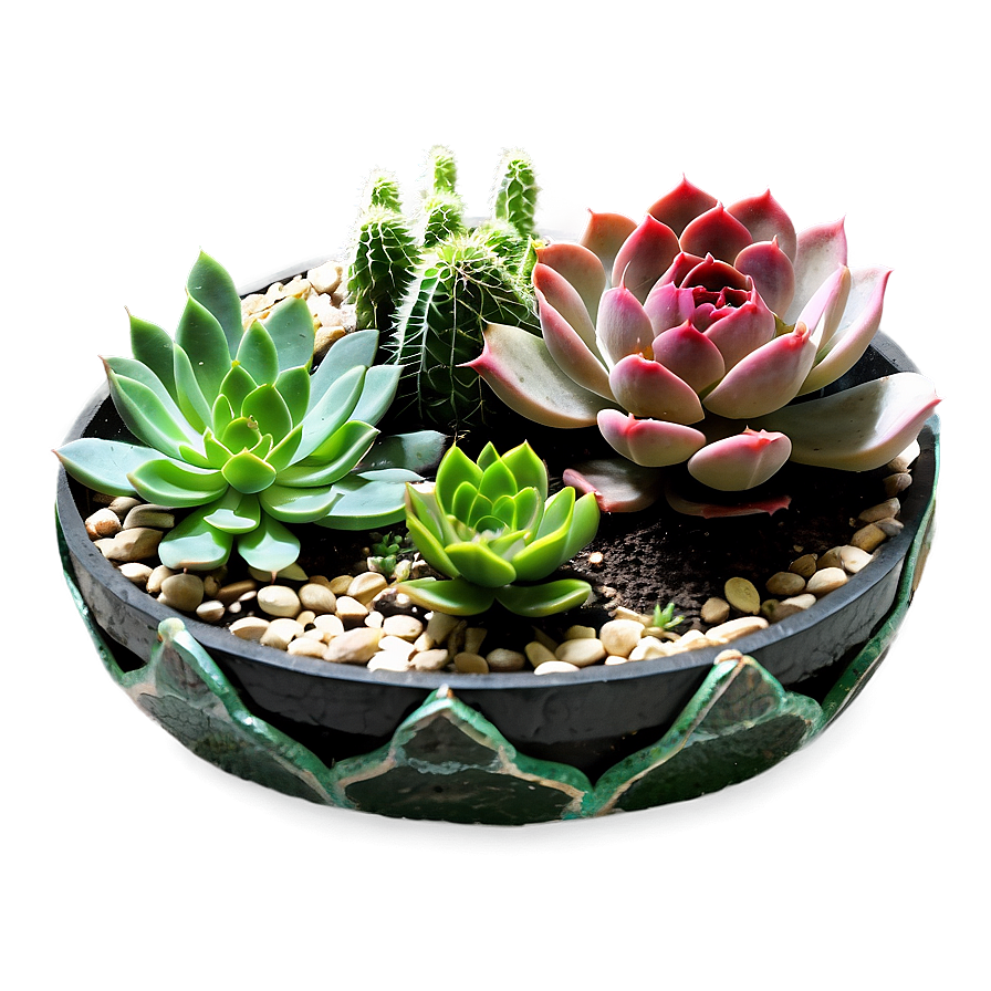 Urban Succulent Gardens Png 06212024 PNG Image