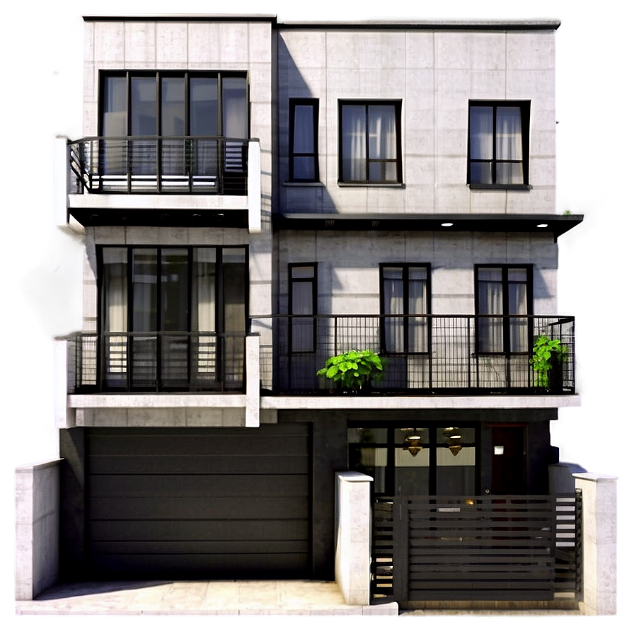 Urban Townhouse Facade Png 66 PNG Image