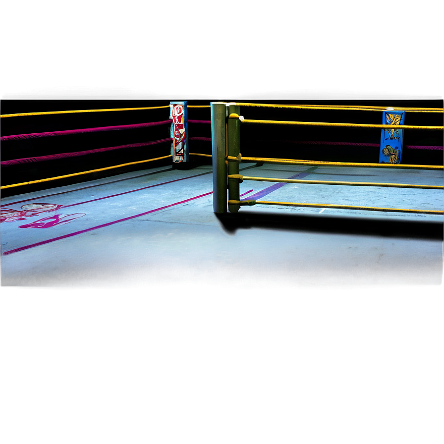 Urban Wrestling Ring Graffiti Png 06212024 PNG Image