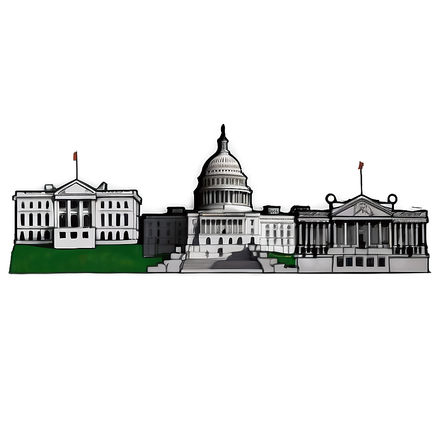 Us Capitol Architectural Beauty Png Jwh43 PNG Image