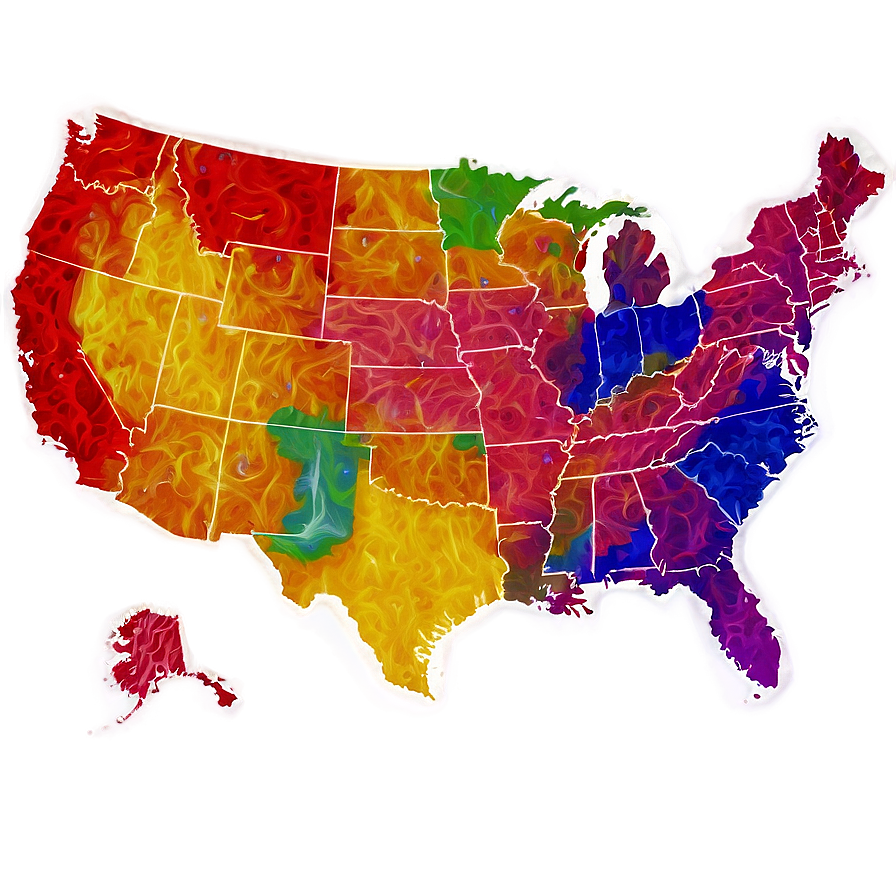 Usa Road Map Png 05252024 PNG Image