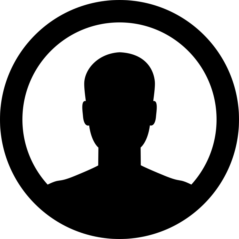 User Profile Silhouette Icon PNG Image