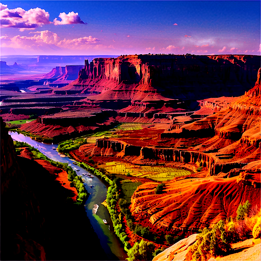 Utah Canyonlands National Park Png Ijo PNG Image