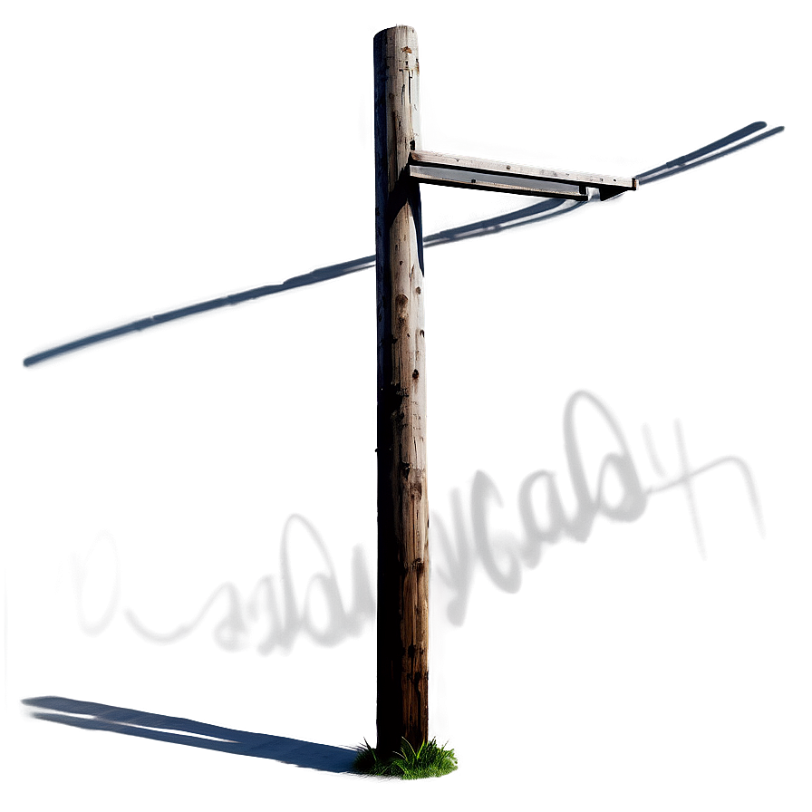 Utility Pole Shadow Png Sob75 PNG Image