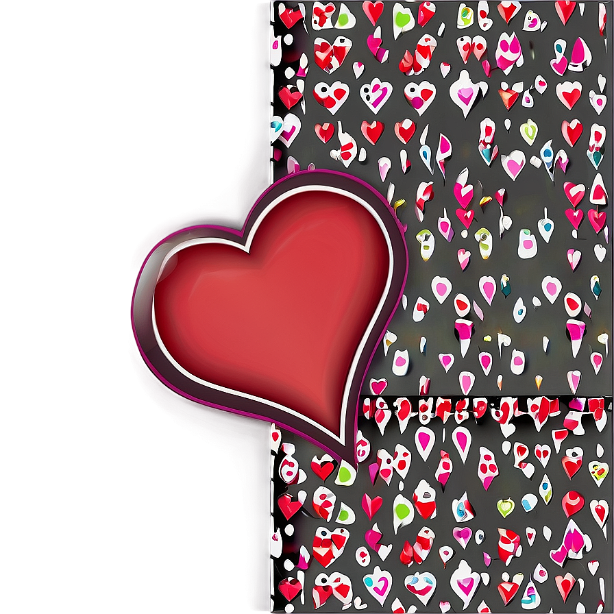 Valentine Heart Pattern Png Lbx PNG Image