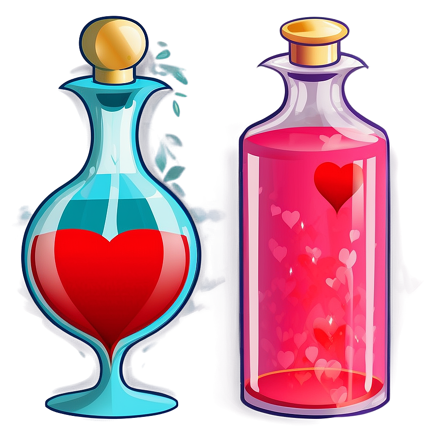 Valentine Love Potion Png 05242024 PNG Image