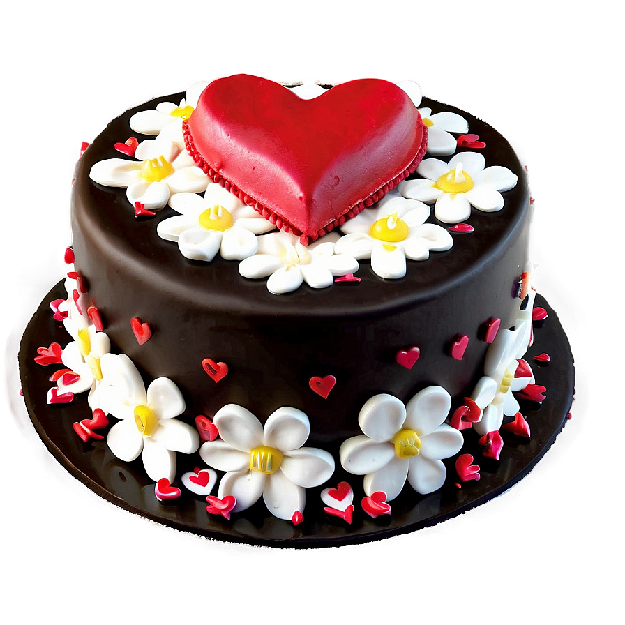 Valentine's Day Cake Png 05242024 PNG Image