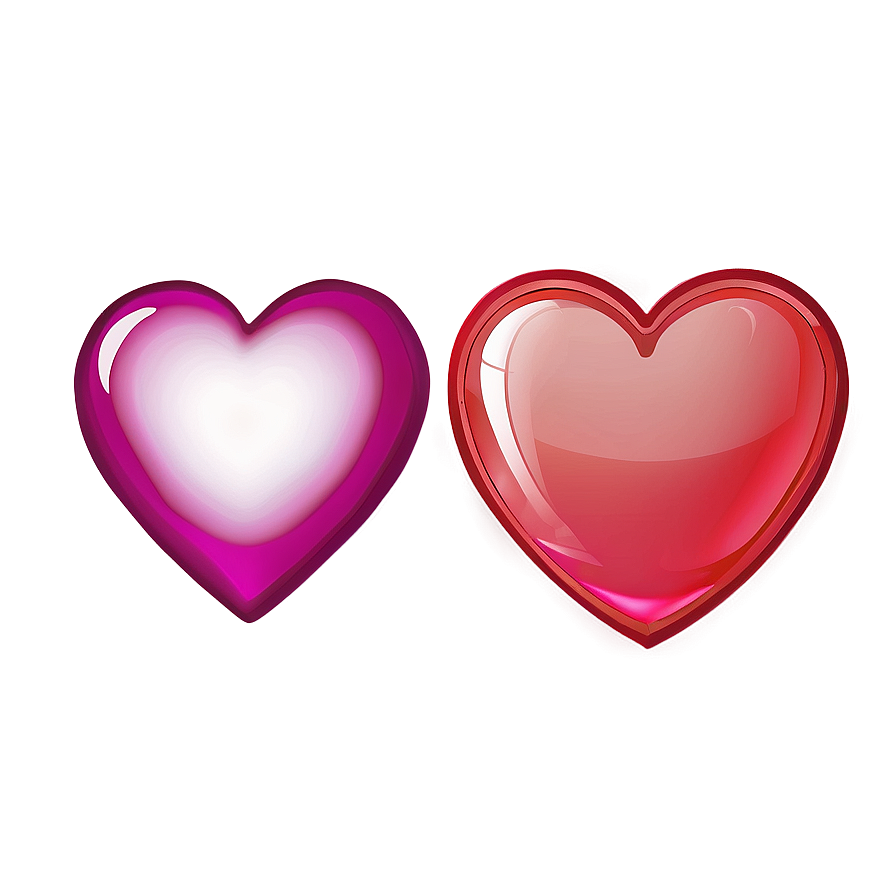 Valentine's Day Hearts Png 05062024 PNG Image