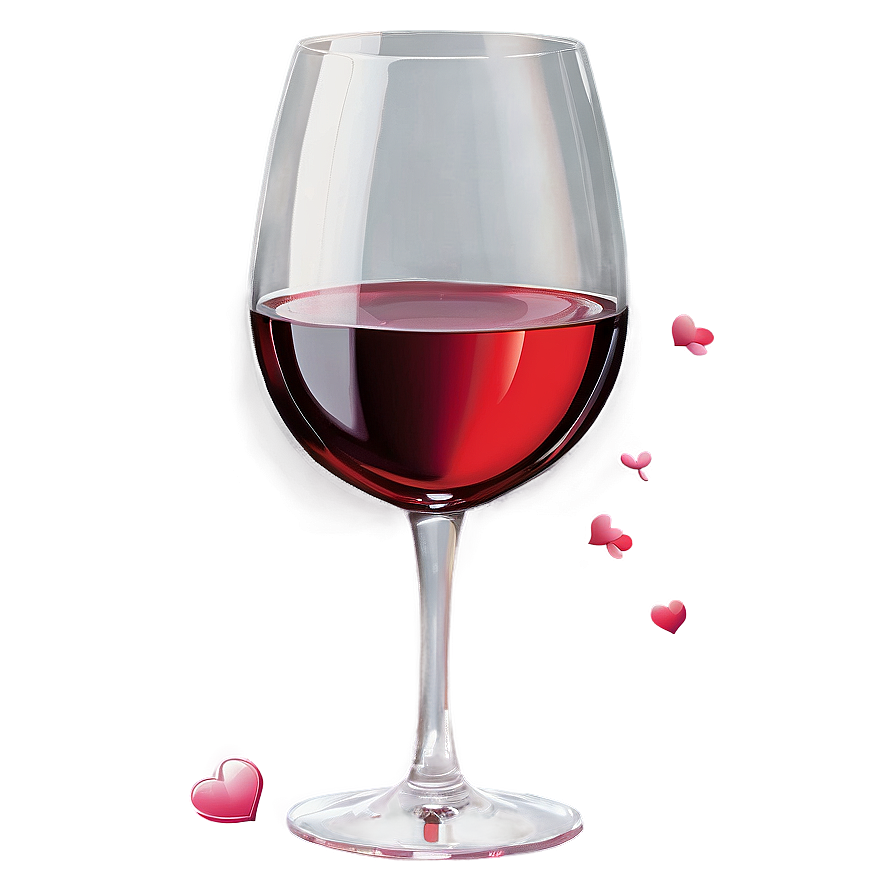 Valentine's Day Wine Png 05242024 PNG Image