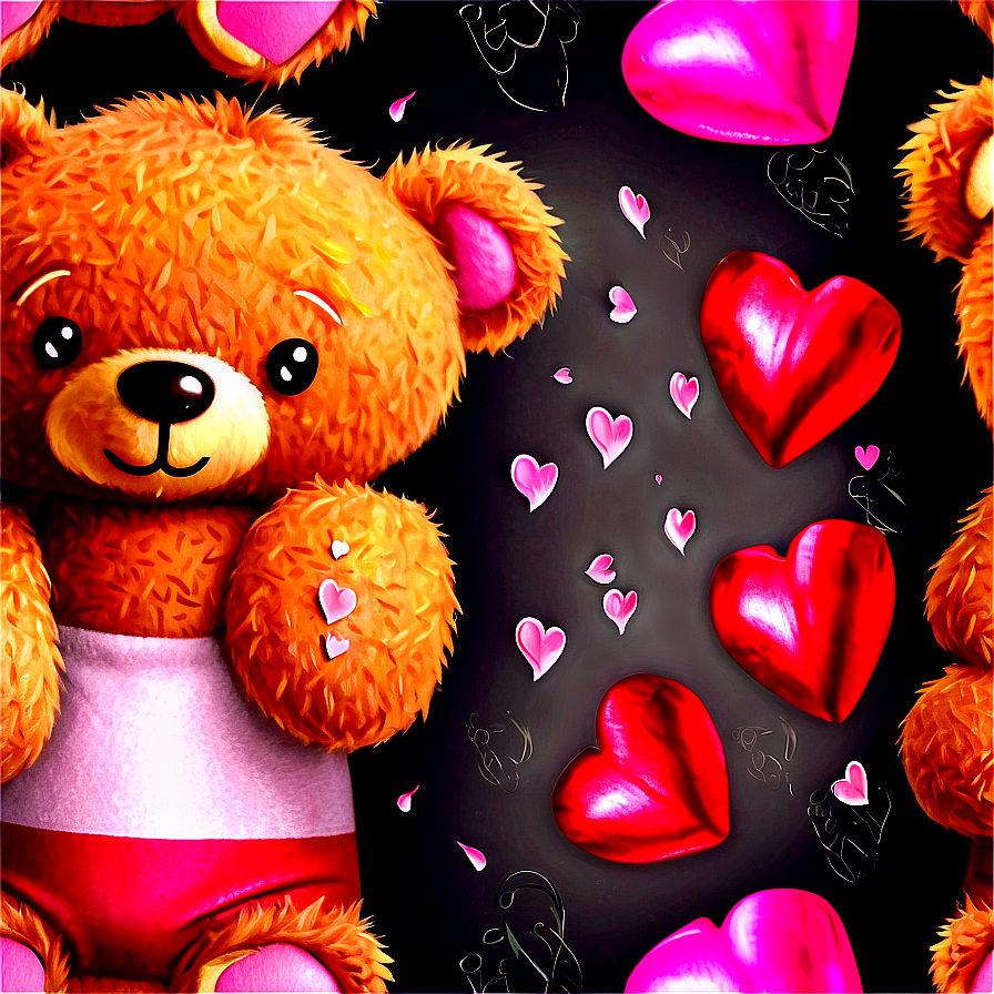 Valentine Teddy Bear Png 14 PNG Image