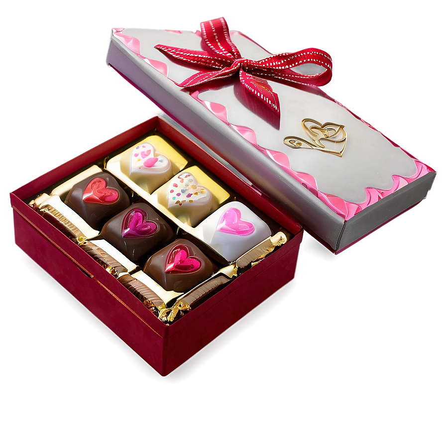 Valentines Day Chocolate Box Png 05212024 PNG Image