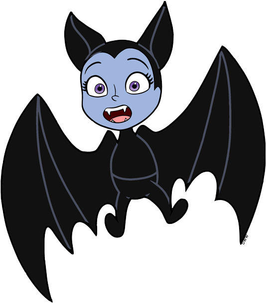 Vampirina Bat Form Cartoon PNG Image