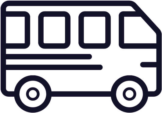 Van Icon Simple Transportation PNG Image