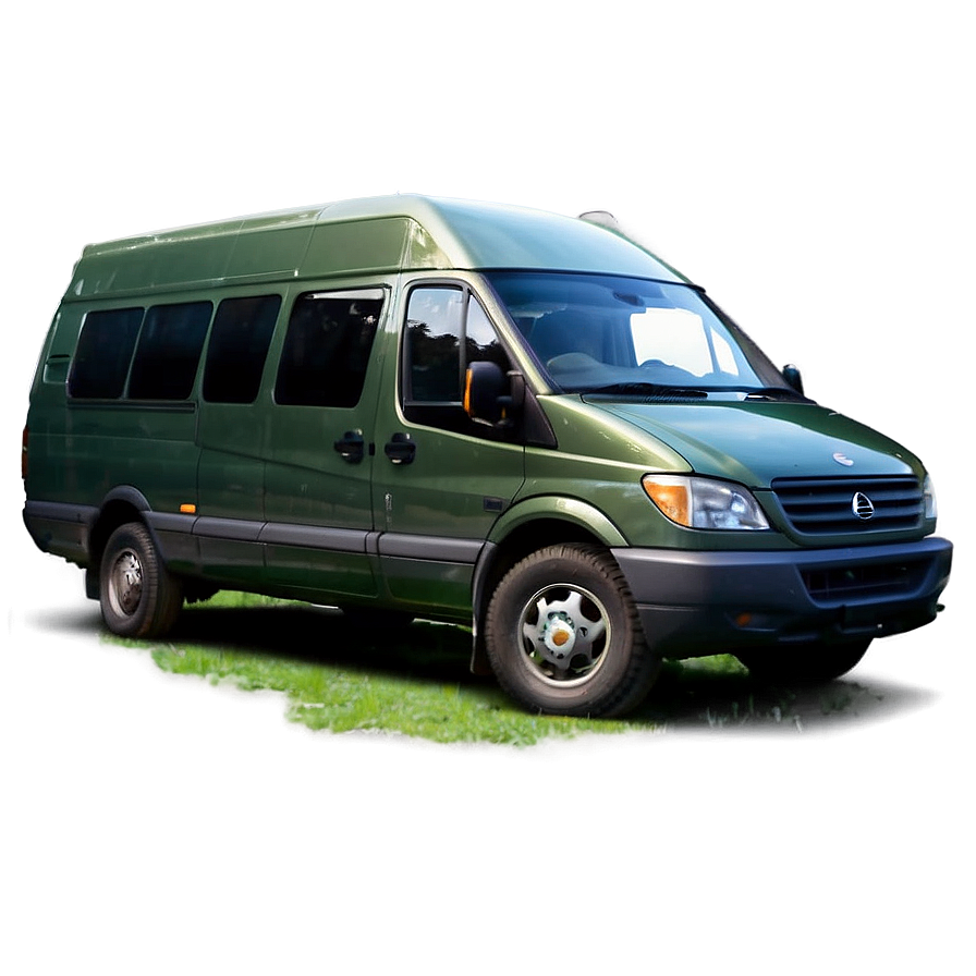 Van On Forest Adventure Png 06202024 PNG Image