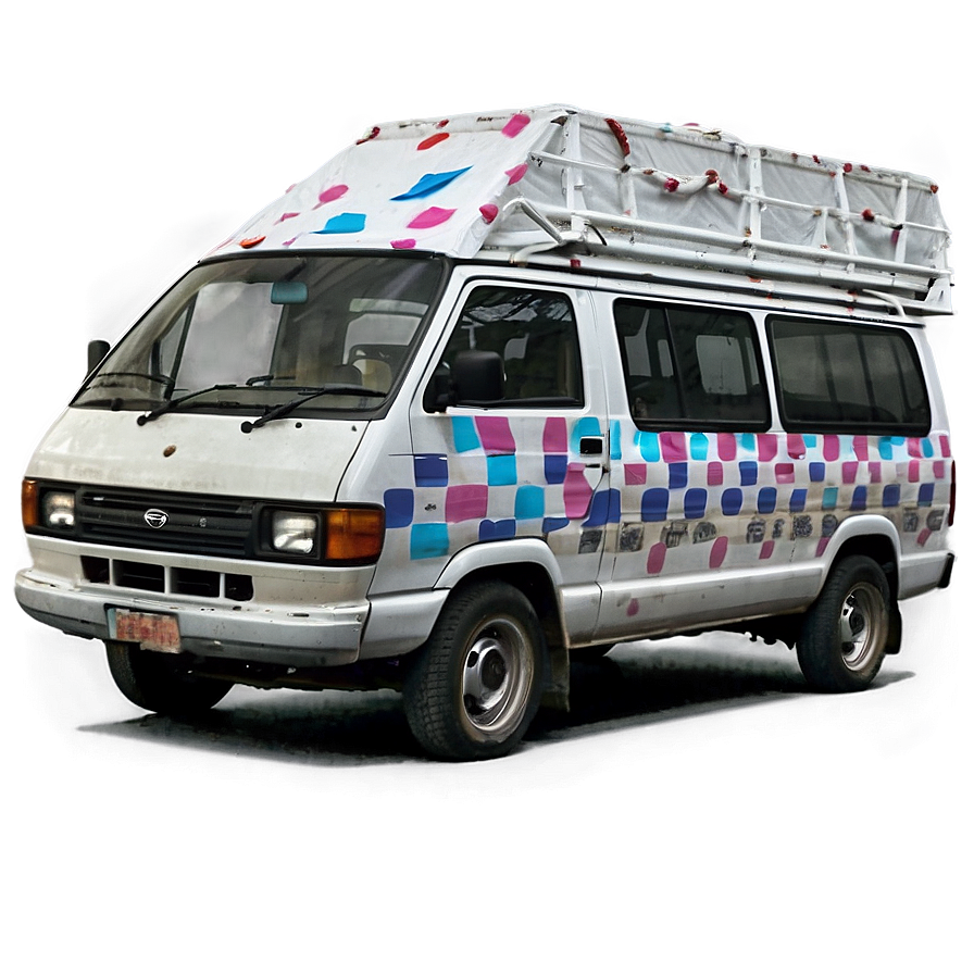 Van On Mountain Road Png 06202024 PNG Image