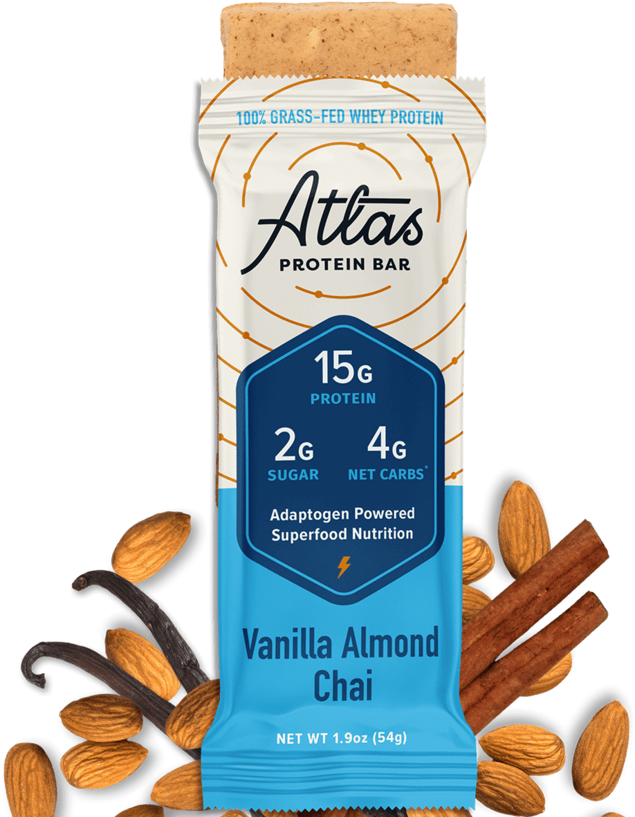 Vanilla Almond Chai Protein Bar PNG Image