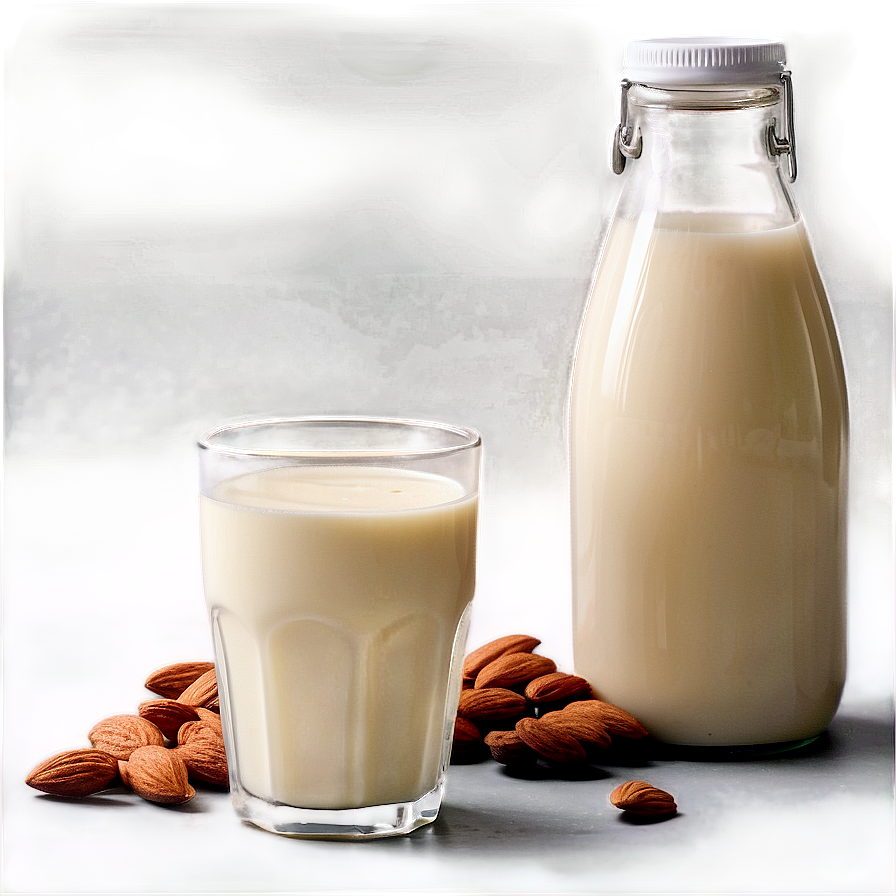 Vanilla Almond Milk Png Dwl31 PNG Image