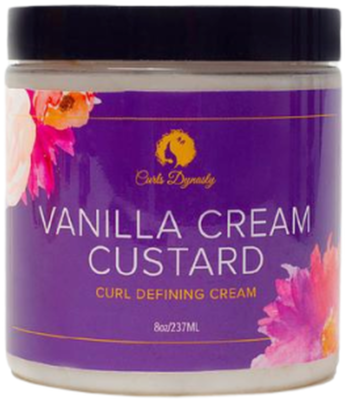 Vanilla Cream Custard Curl Defining Cream PNG Image