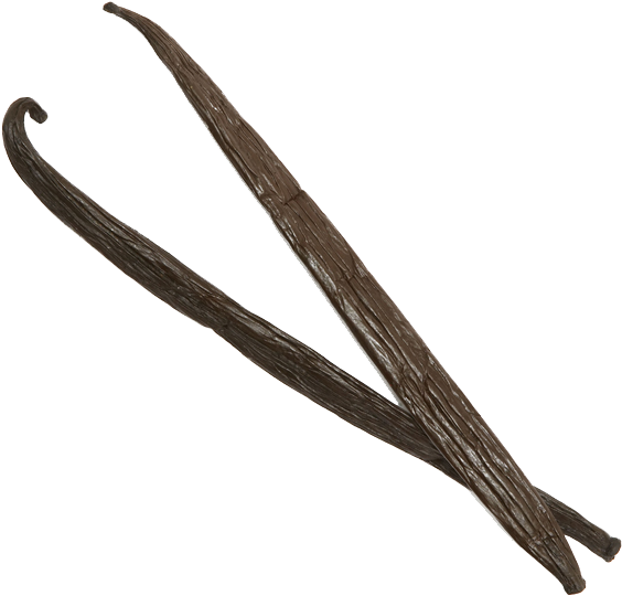 Vanilla Pods Closeup PNG Image