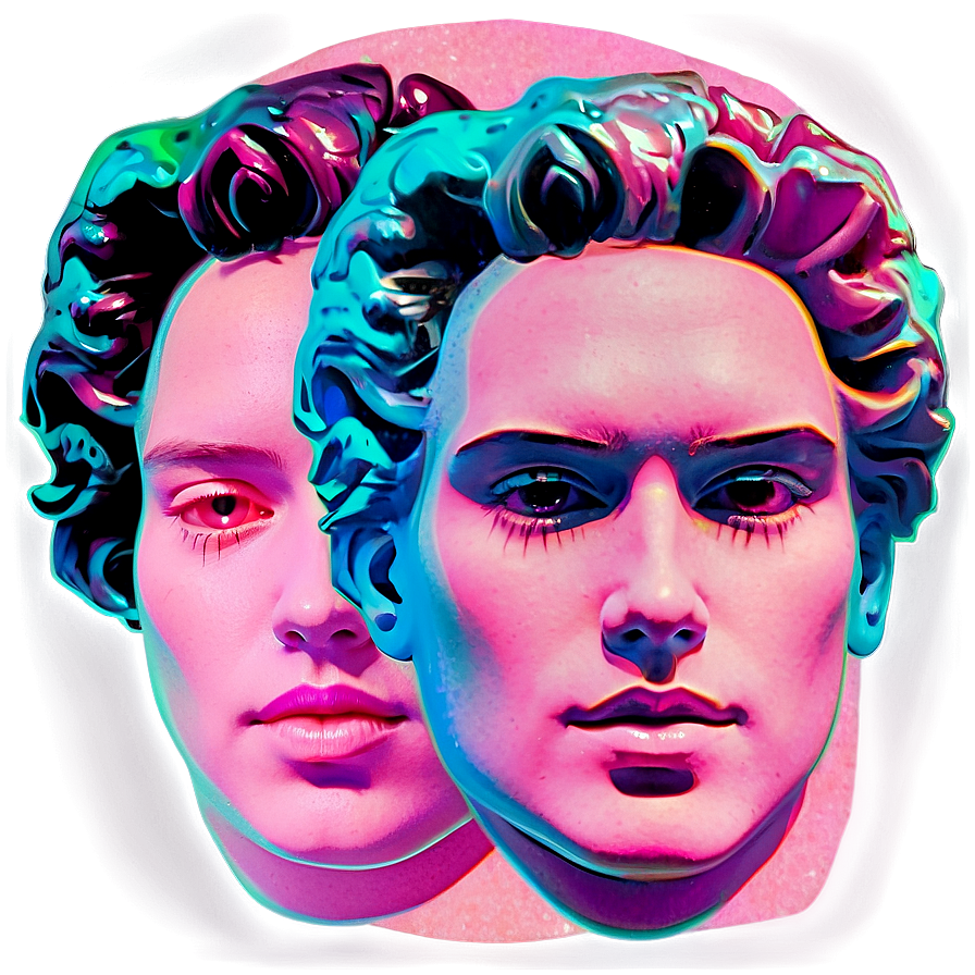 Vaporwave C PNG Image