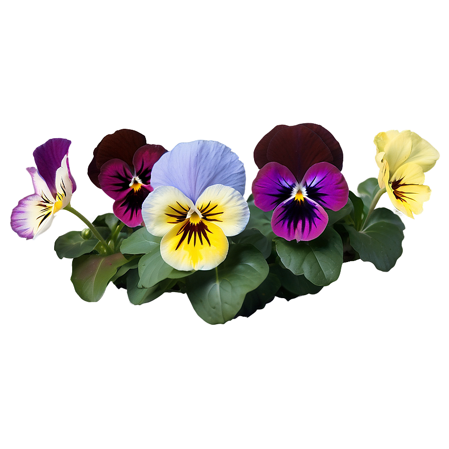 Variegated Pansy Png 18 PNG Image