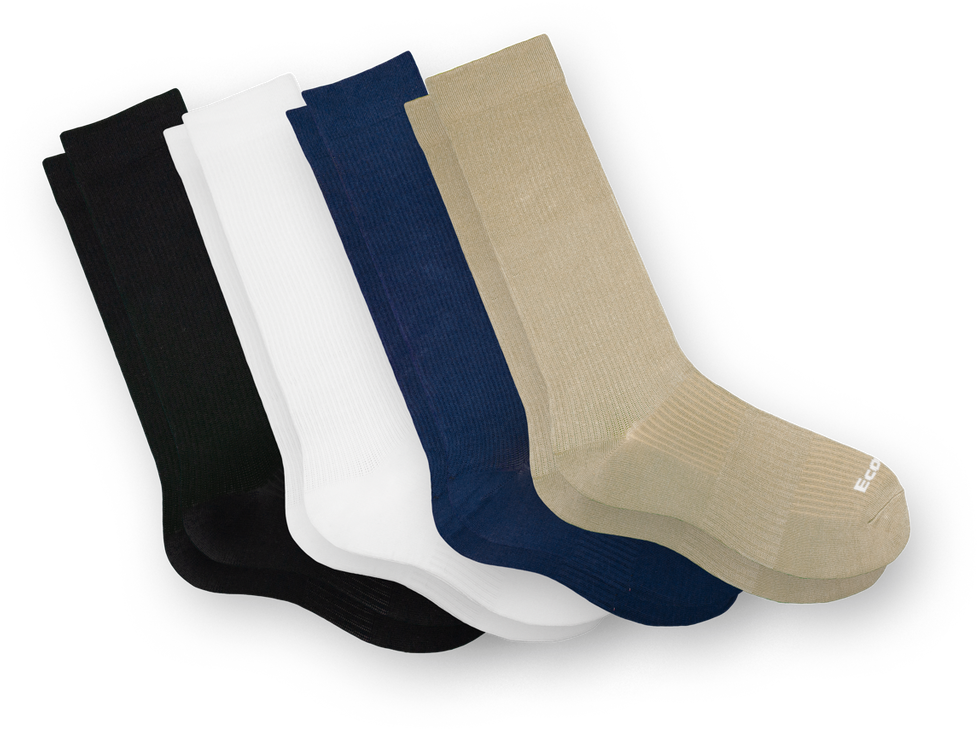 Variety Pack Crew Socks PNG Image