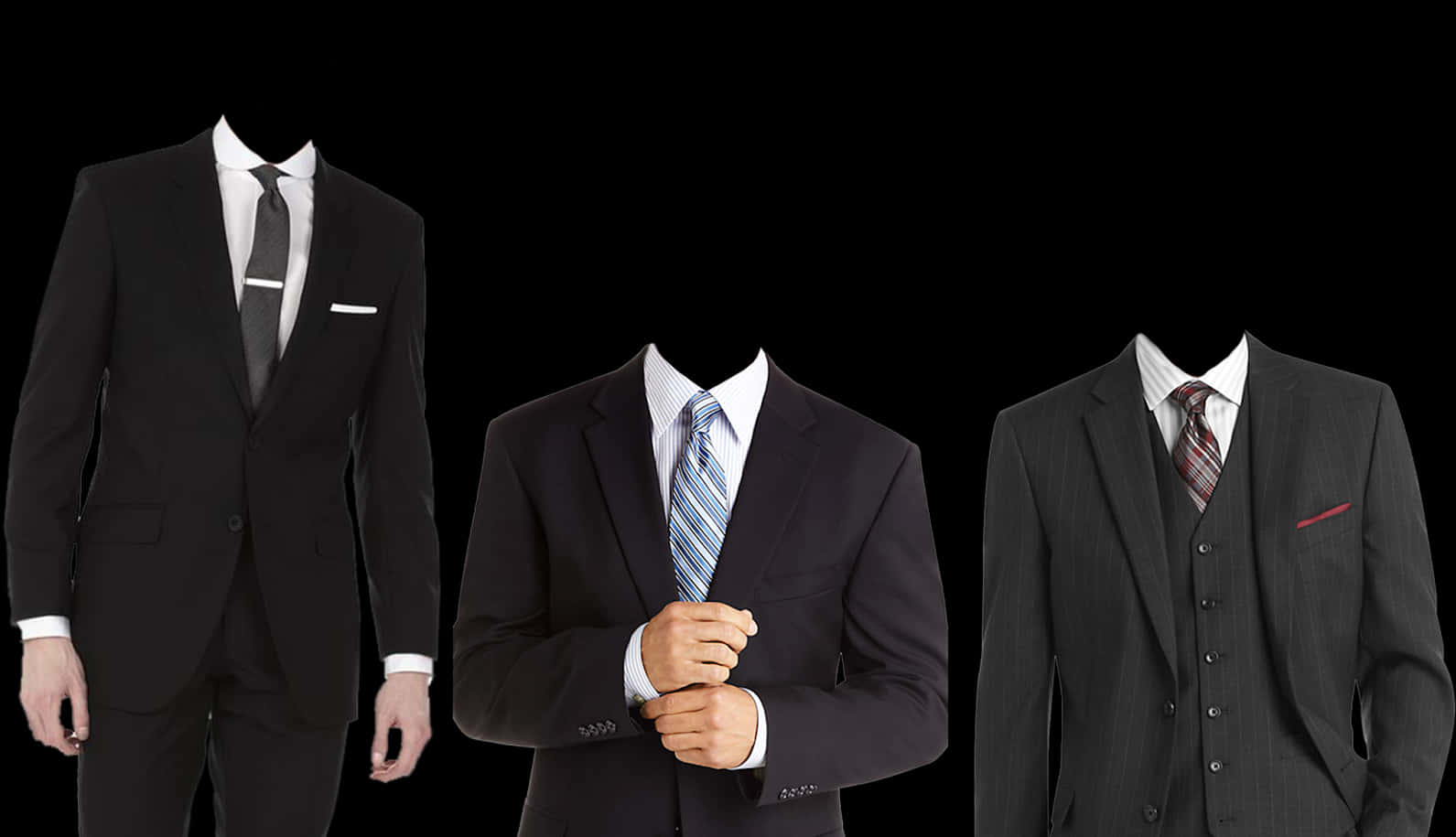 Varietyof Mens Suits PNG Image