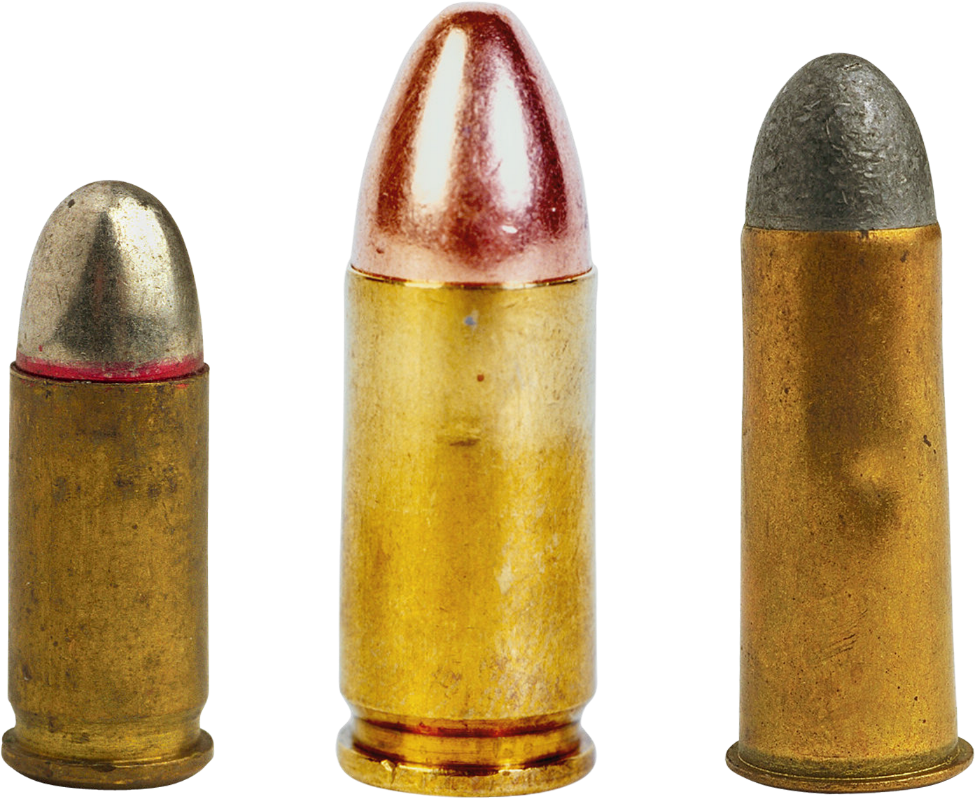 Various Caliber Bullets PNG Image