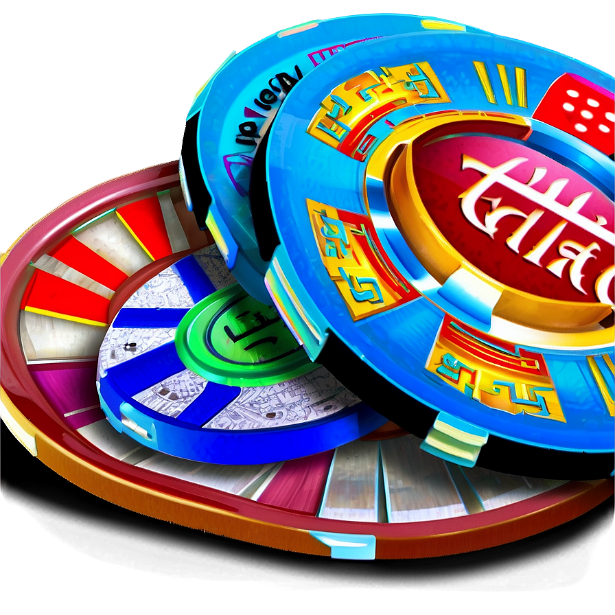 Various Casino Chips Png Uwh43 PNG Image