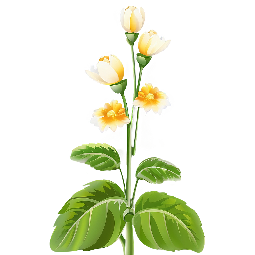 Vector Flower Stem Png Jhy1 PNG Image