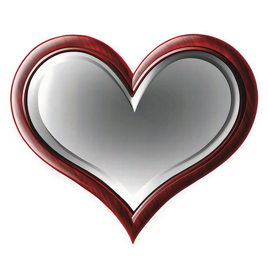 Vector Heart Frame Png Jvf PNG Image