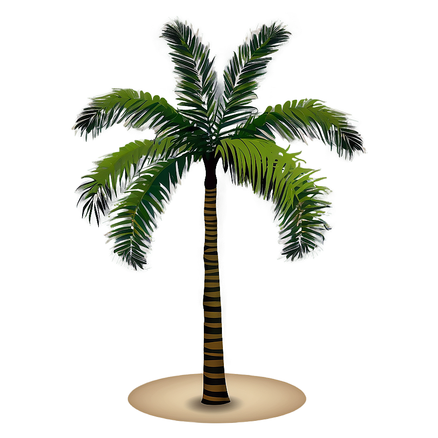 Vector Palm Tree Silhouette Png 66 PNG Image