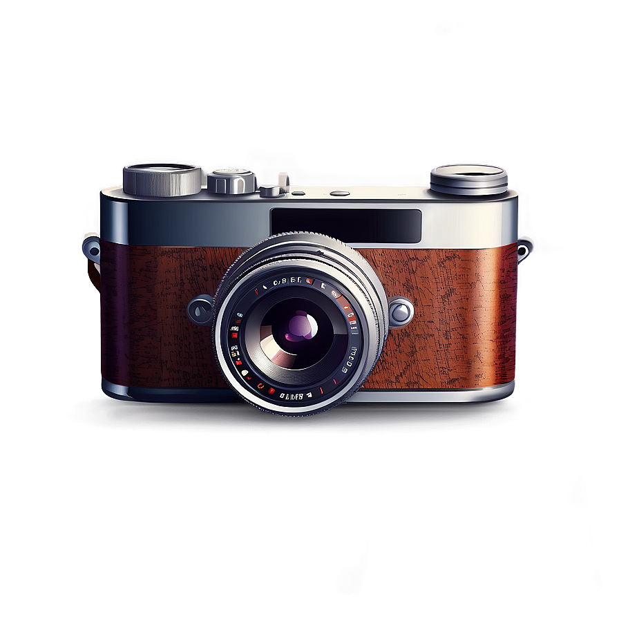 Vector Vintage Camera Png Vsg PNG Image