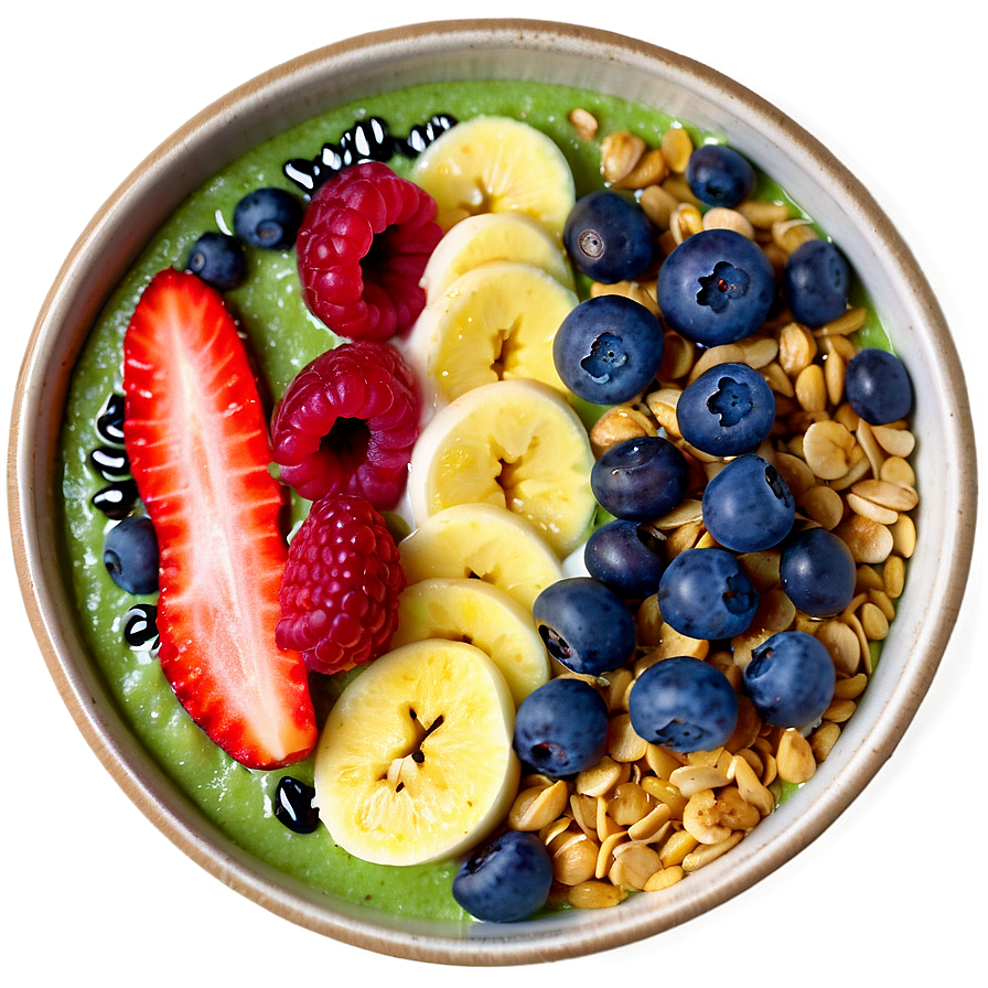 Vegan Breakfast Smoothie Bowl Png Ckh11 PNG Image