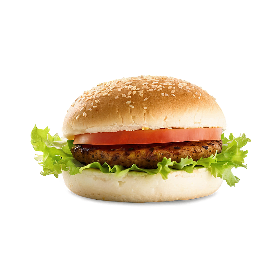 Vegan Burger Png Gvc PNG Image