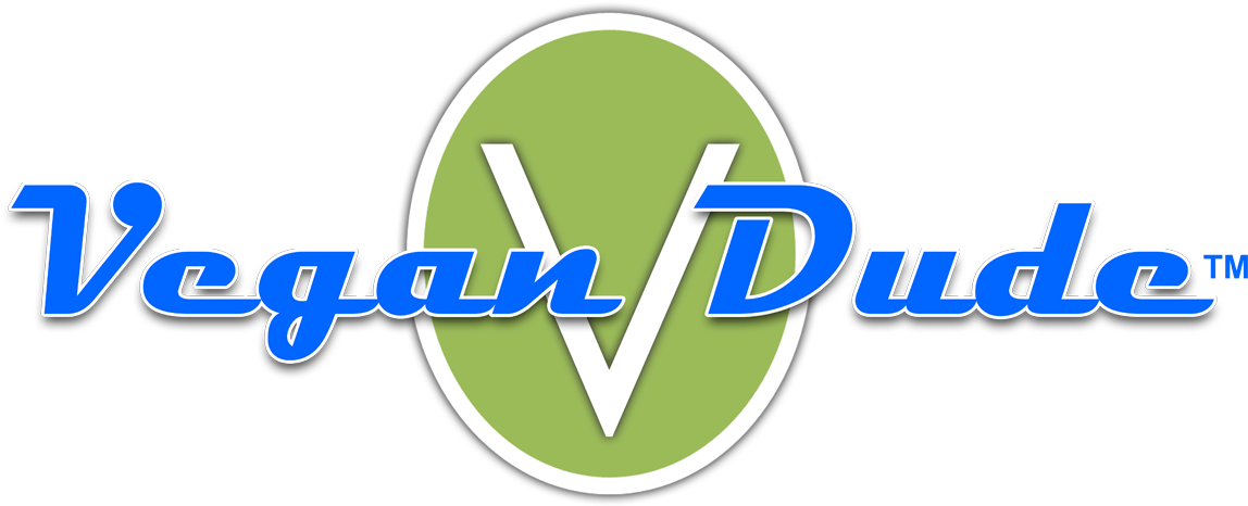 Vegan Dude Logo PNG Image