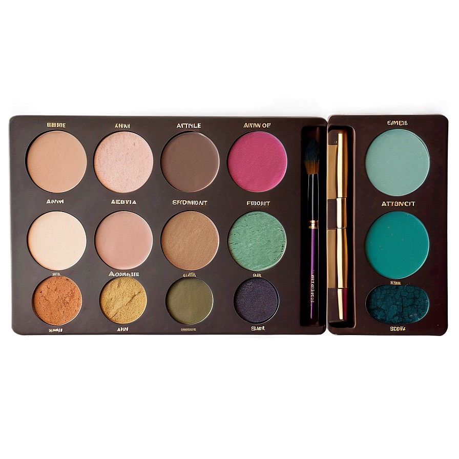 Vegan Makeup Palette Png 12 PNG Image