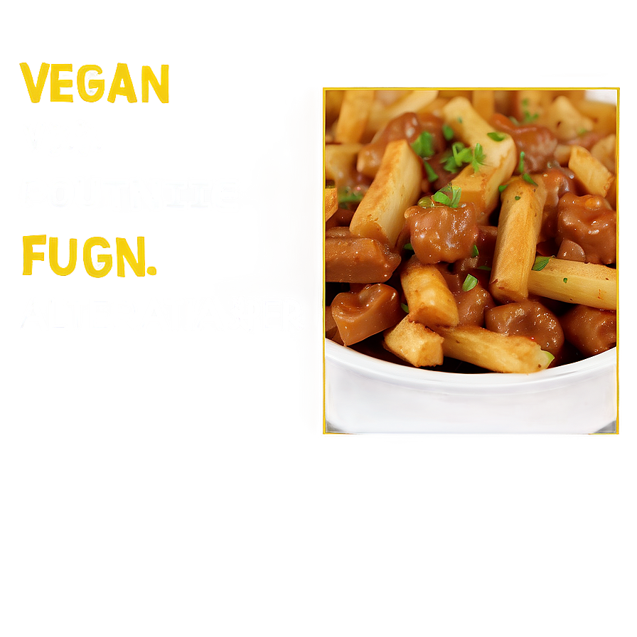 Vegan Poutine Alternative Png Bxd PNG Image