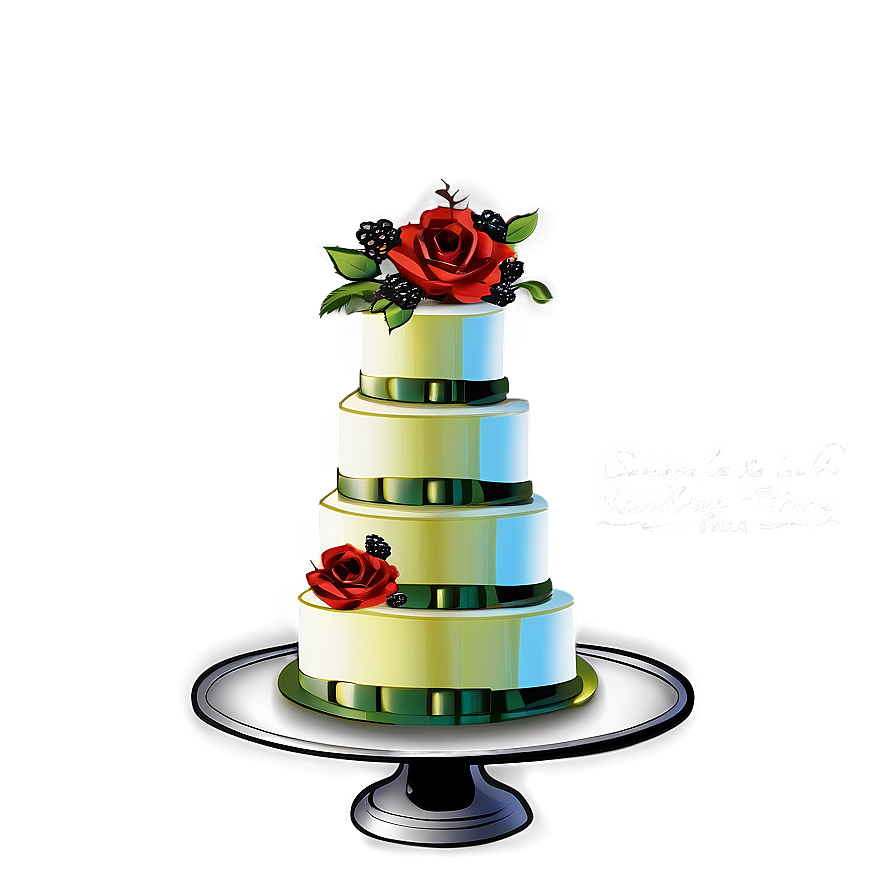 Vegan Wedding Cake Png Foq50 PNG Image