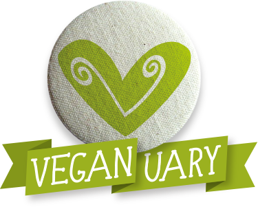 Veganuary Heart Logo PNG Image