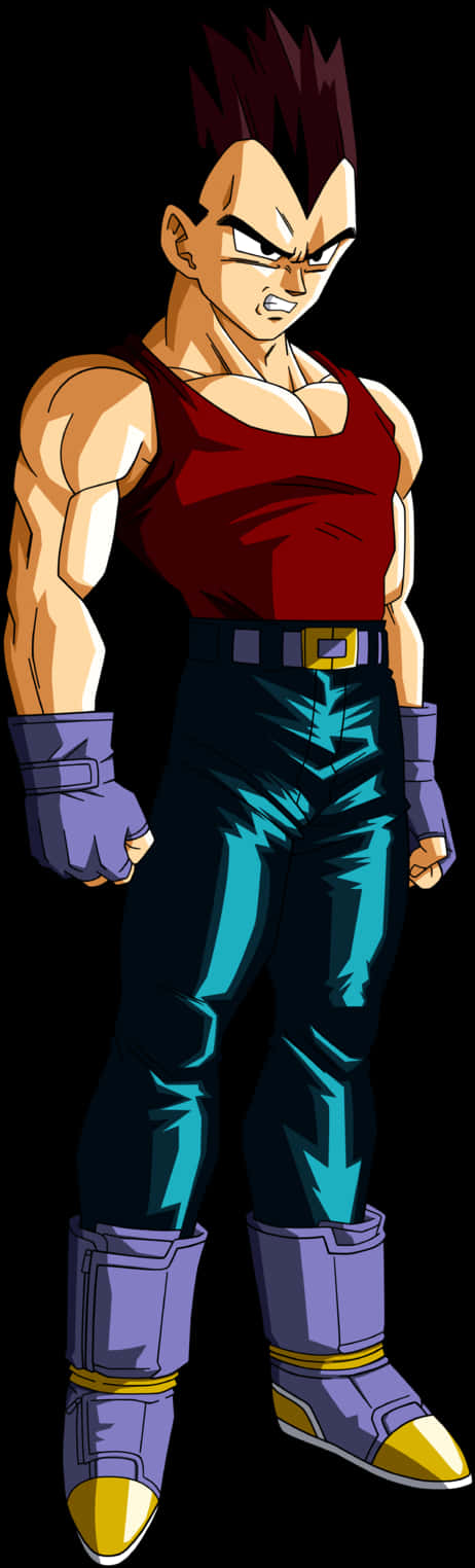 Vegetain Casual Clothes Dragon Ball Z PNG Image